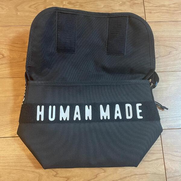 新品 ヒューマンメイド スモールメッセンジャーバッグ 黒 HUMAN MADE Small Messenger Bag Black ショルダーバッグ ブラック