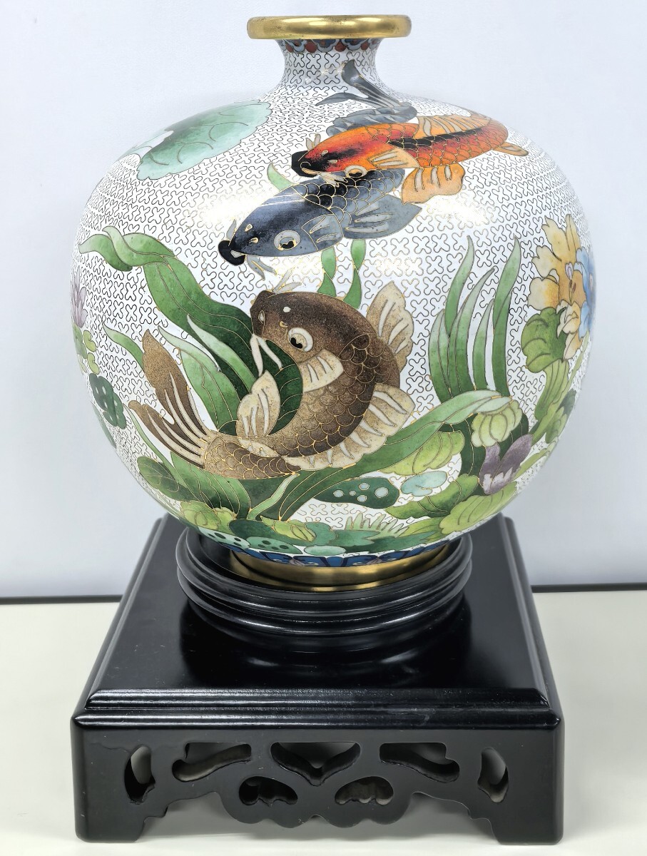 Yahoo!オークション -「中国 七宝 花瓶」(その他) (銅製)の落札 Yahoo!オークション -「中国 七宝 花瓶」(その他) (銅製)の落札