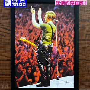 額装品★ブライアンアダムス/Bryan Adams①★色っぽくカッコいい!★当時印刷物★A4サイズ額入り★ I Do It For You ★ Heaven ★送料込み