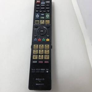 【シャープ 純正 リモコン 6J01】動作保証 即日発送 GA908PA ブルーレイ BD-HDW65 BD-HDW63 BD-HDS65 BD-HDS63 等 パネル根元に割れあり