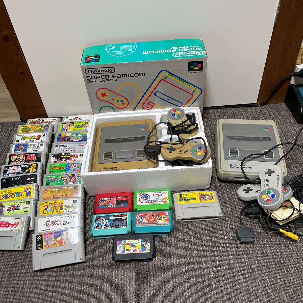 大量 スーパーファミコン カセットいろいろまとめて スーファミ