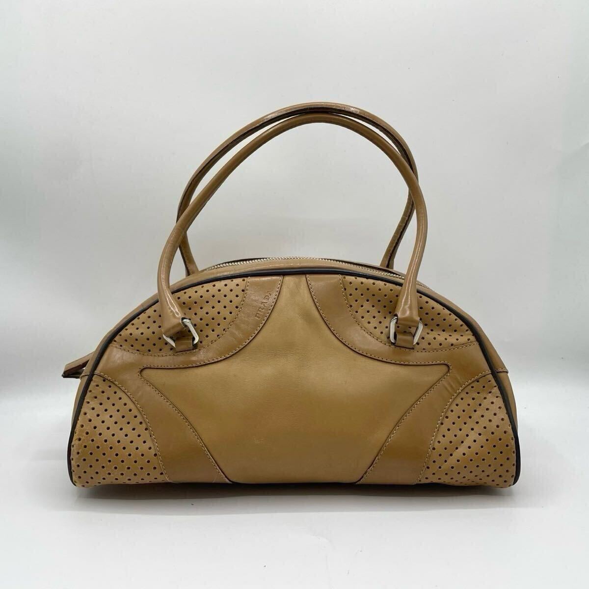 Yahoo!オークション -「prada ボーリングバッグ」(プラダ) (ふ Yahoo!オークション -「prada ボーリングバッグ」(プラダ) (ふ