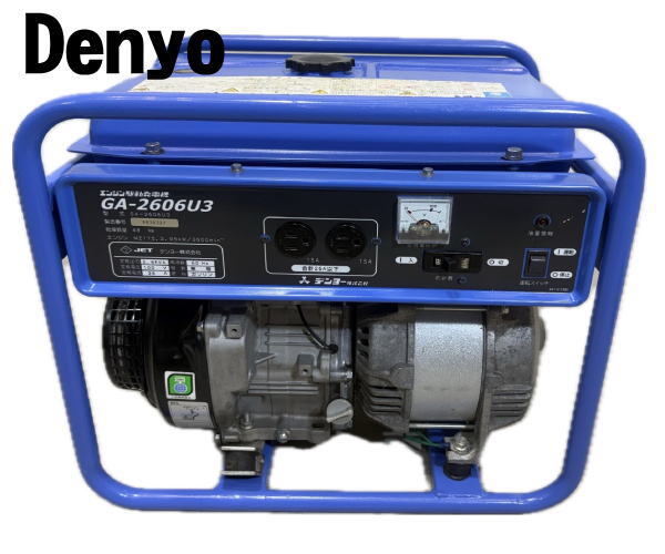 Yahoo!オークション -「デンヨー発電機 2606」(その他) (発電機 Yahoo!オークション -「デンヨー発電機 2606」(その他) (発電機