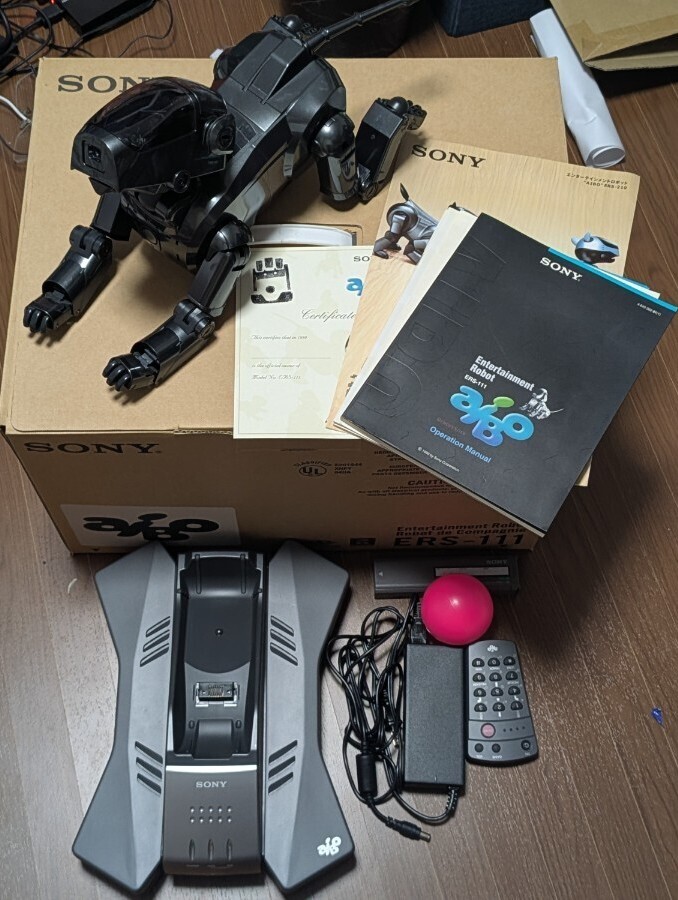 SONY - 未使用 ERS-111 AIBO 希少 箱あり 付属品ありの通販 by