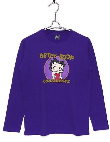 即決■★Betty Boop / ベティ・ブープ★■ロンT Lady's / SIZE=M
