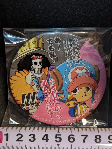 【新品未使用】チョッパー 麦わらストア ワンピースタワー toyko onepice tower j-world tokyo ナツコミ バースデー 缶バッジ【未開封】