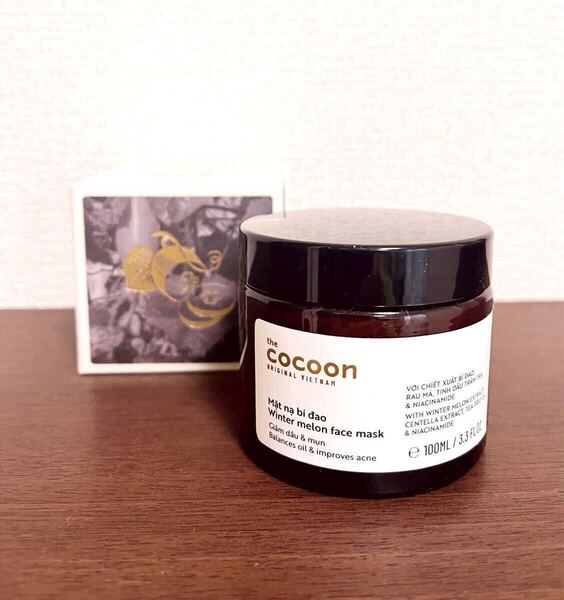 the COCOON コクーン 冬瓜フェイスマスク 100ml ヴィーガンコスメ ベトナム 限定1個
