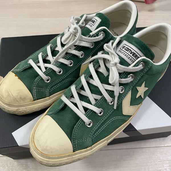CONVERSE SKATEBOARDING REACT グリーン 29センチ