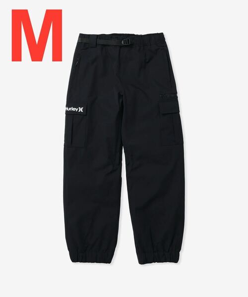 Hurley ハーレー スノーボード カーゴパンツ ブラック Mサイズ スキーウェア スノボウェア