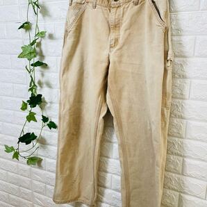 ★メンズ Carhartt カーハート ペインターパンツ W33×L30 2008/12月 ニカラグア製 B11 BRN 080225-013