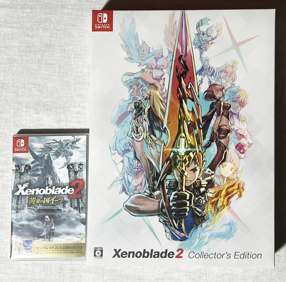 Yahoo!オークション -「ゼノブレイド2 コレクターズエディション Yahoo!オークション -「ゼノブレイド2 コレクターズエディション