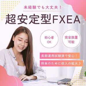 ★特別価格★超安定型/FXEA自動売買/初心者OK/安定収入