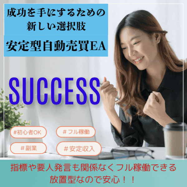 【発売記念☆特別価格】超安定型EA/完全放置可能/ FX自動売買/長期運用試験済み/