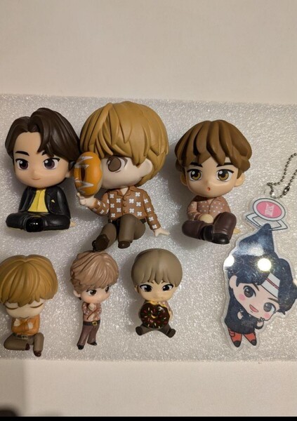 タイニータンTinyTANジンBTS JIN 7点セットフィギュア