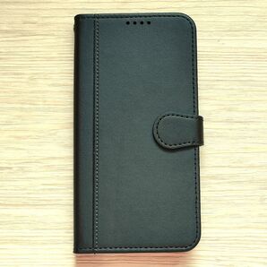 Google Pixel6a 手帳型ケース ブラック カード収納管理 185-43