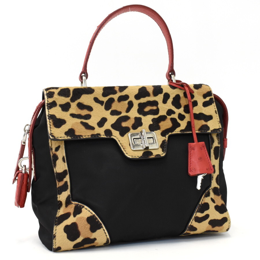Yahoo!オークション -「prada レオパード」(かばん、バッグ Yahoo!オークション -「prada レオパード」(かばん、バッグ
