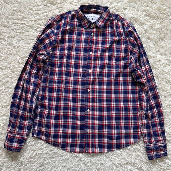 【美品】フランクアンドアイリーン S チェックシャツ 長袖 PAUL