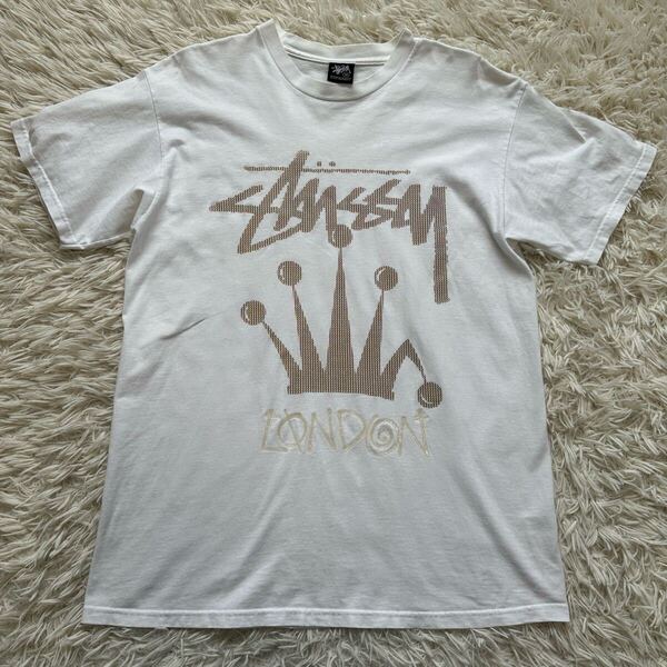 【STUSSY】ステューシー M Tシャツ ホワイト
