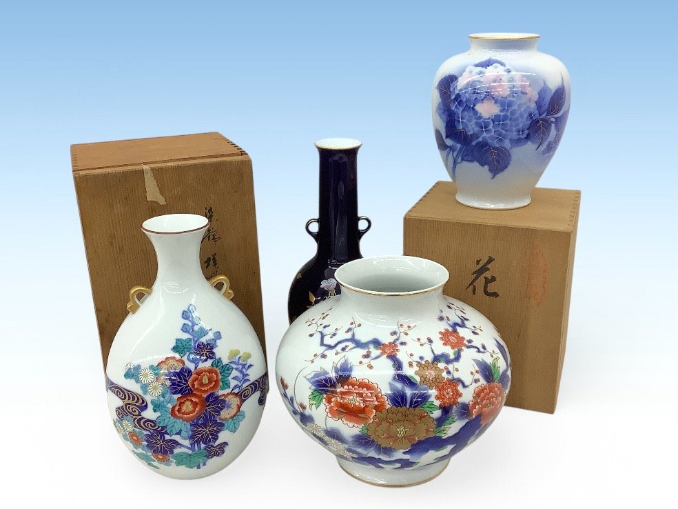 Yahoo!オークション -「深川製磁 花瓶」(インテリア小物) (家具 Yahoo!オークション -「深川製磁 花瓶」(インテリア小物) (家具
