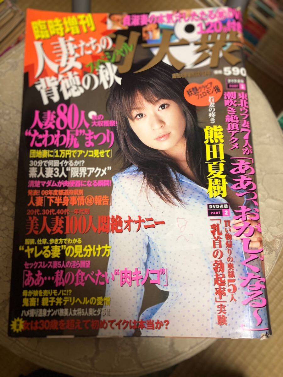 Ca-273/週刊大衆 2006年11月20日号 青木さやか 沢尻エリカ 安藤