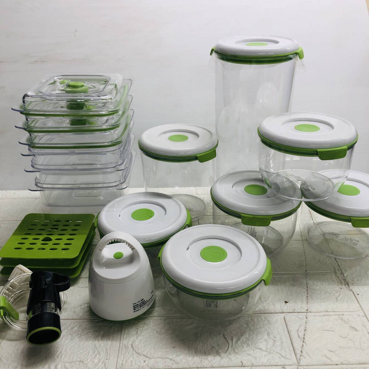 Yahoo!オークション -「真空保存容器」(容器) (キッチン、食器