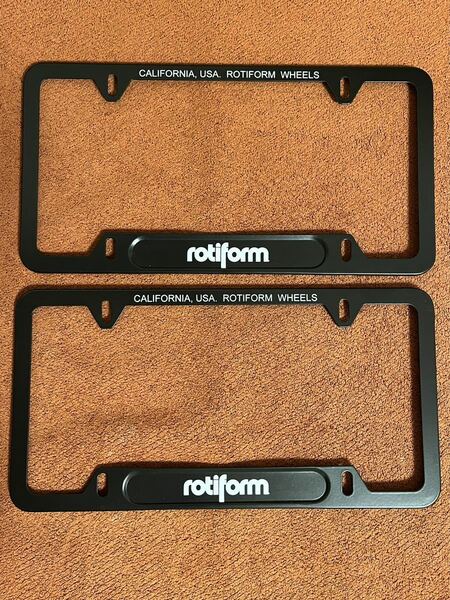 USナンバーフレーム usdm jdm rotiform calfornia STI civic subie prius iillest stans 北米 ロティフォーム ロッティフォルム ハワイ