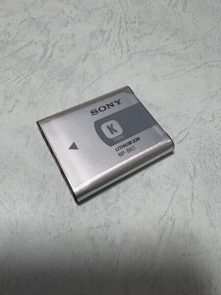 送料無料■中古■ソニー純正品■NP-BK1■リチウムイオンバッテリー/電池パック■SONY