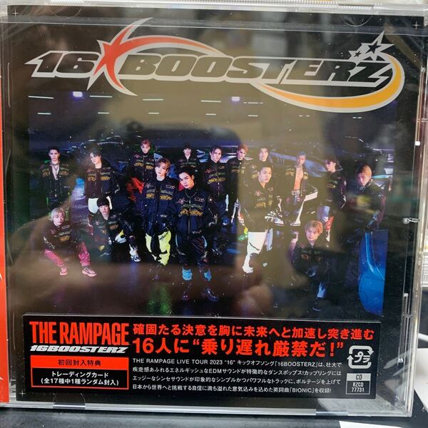 THE RAMPAGE from EXILE TRIBE CD/16BOOSTERZ 23/5/2発売 【オリコン加盟店】 $#