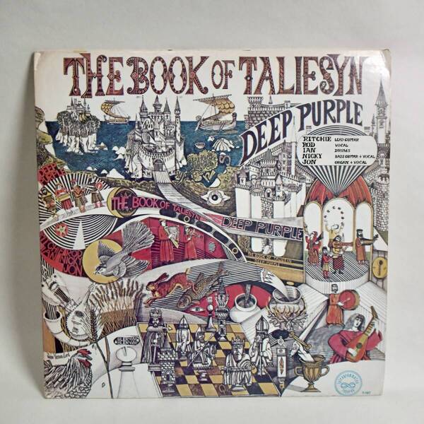 エラーレコード 両面B★DEEP PURPLE The book of Taliesyn 1968 ロンドン