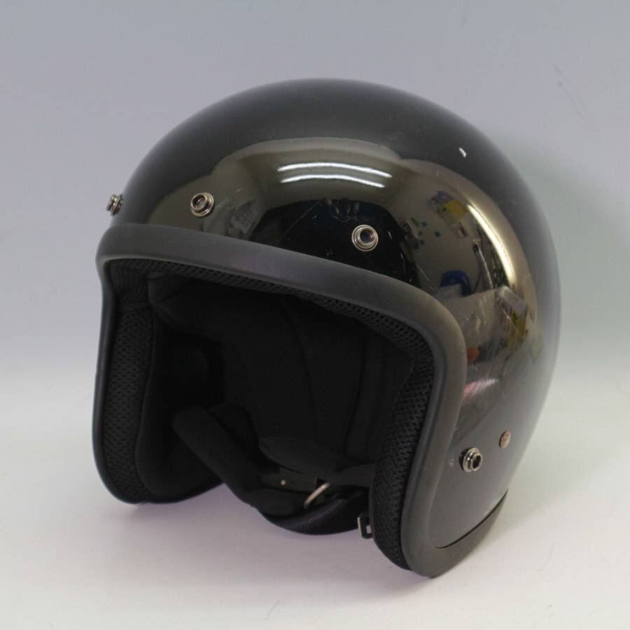 ジェットヘルメット BOB-K LAW BLACK-15 ローブラック OGK