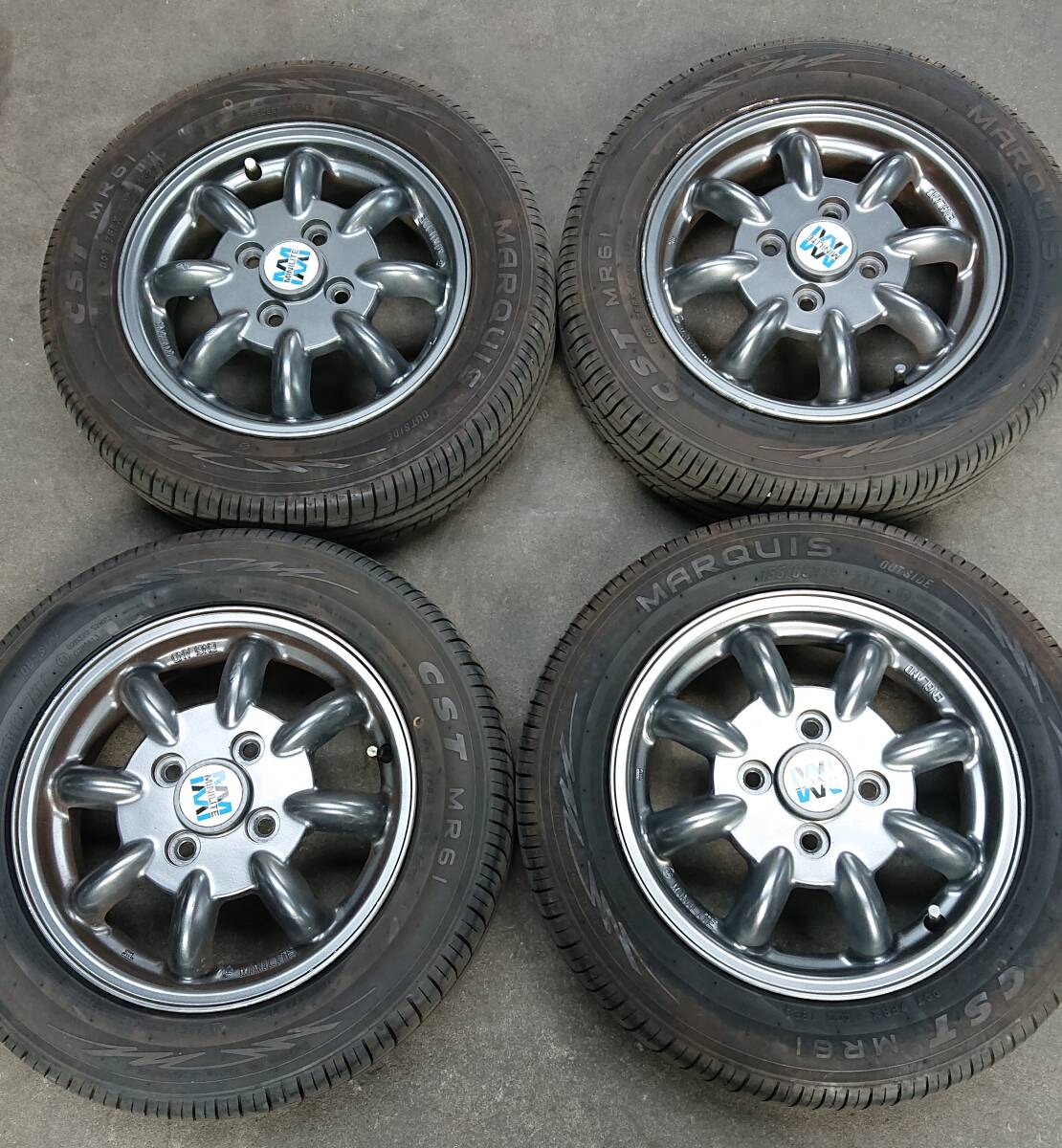 minilite ミニライト 13インチ タイヤ・ホイールセット