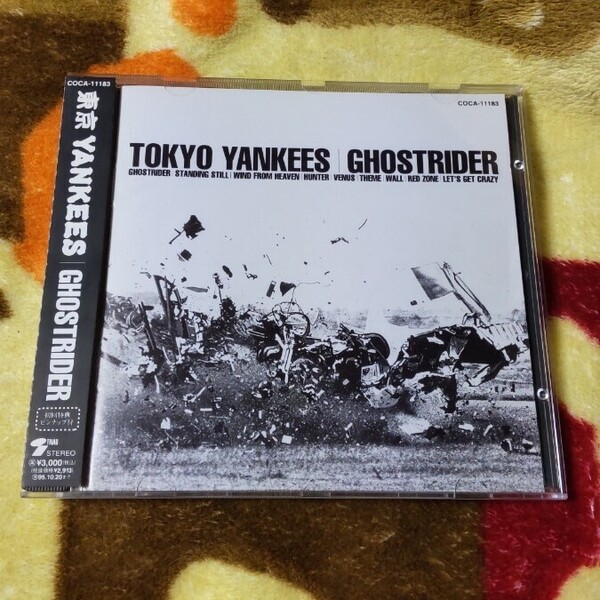 東京ヤンキース TOKYO YANKEES 東ヤン ヤンキース CD「GHOSTRIDER」初回特典ピンナップ付 帯あり