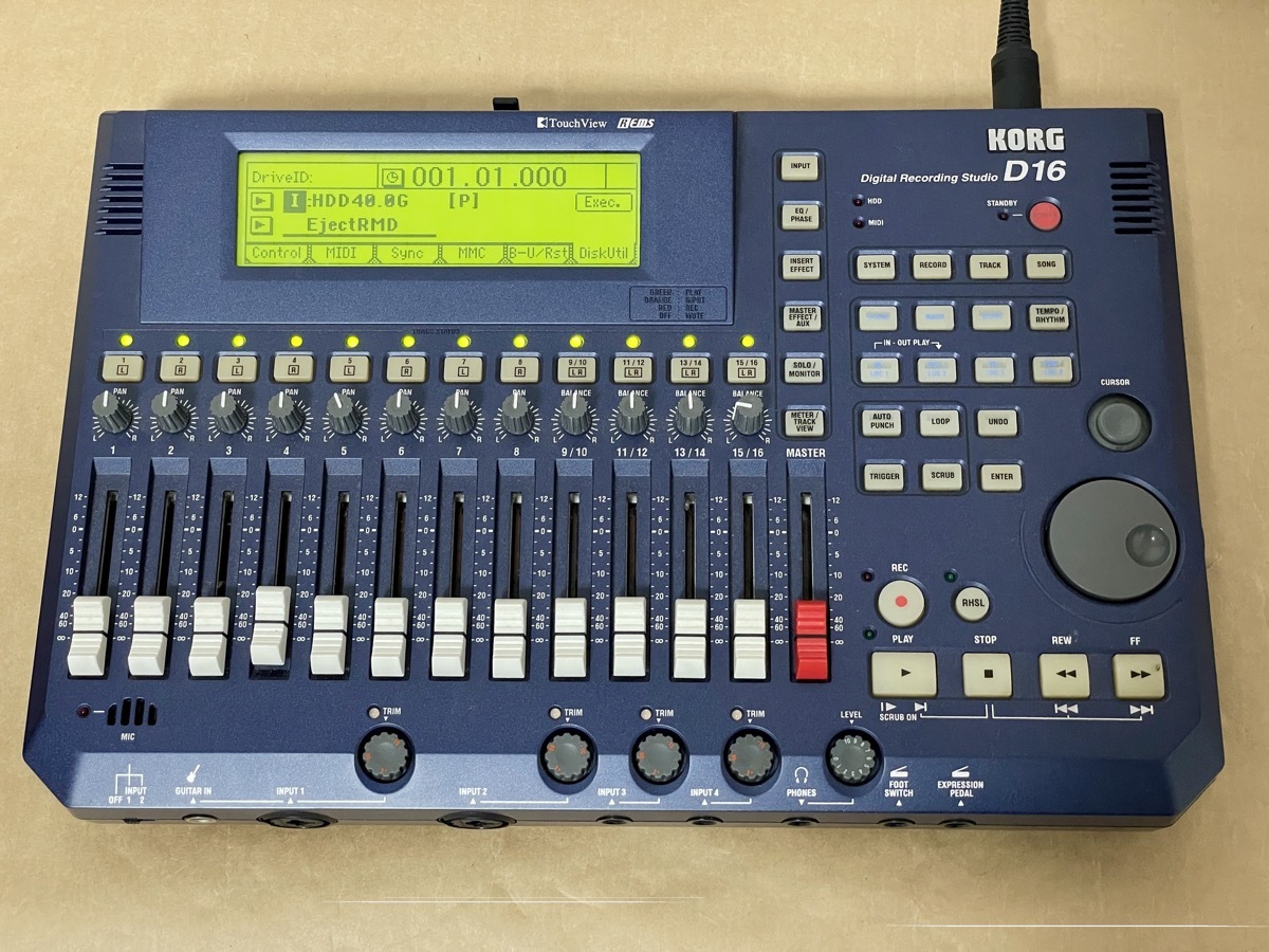 Yahoo!オークション -「korg d16」(マルチトラックレコーダー Yahoo!オークション -「korg d16」(マルチトラックレコーダー