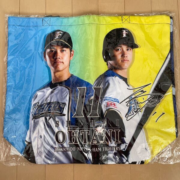 大谷翔平☆北海道日本ハムファイターズ オフィシャルトートバッグ 新品 貴重!