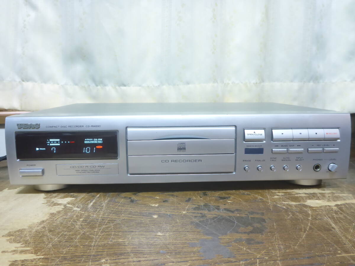 Yahoo!オークション -「teac cd-rw890」の落札相場・落札価格 Yahoo!オークション -「teac cd-rw890」の落札相場・落札価格
