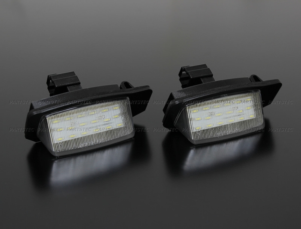 三菱 デリカ D5 LED ナンバー灯 CV1W/CV2W/CV4W/CV5W smd36発 6000k ホワイト ライセンスランプ ナンバー灯 アウトランダー /146-231x2 PP*