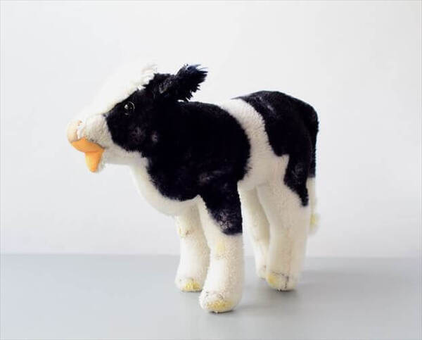 1970-71年代 ドイツ製 Steiff ウシ Cosy Little Calf ぬいぐるみ ドール フィギュア アンティーク ヴィンテージ_ig4312