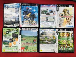 【PS2】 ギャロップレーサー8 6 ダービースタリオン 04 ウイニングポスト 4 マキシマム 2001 お得品! 4本 セット
