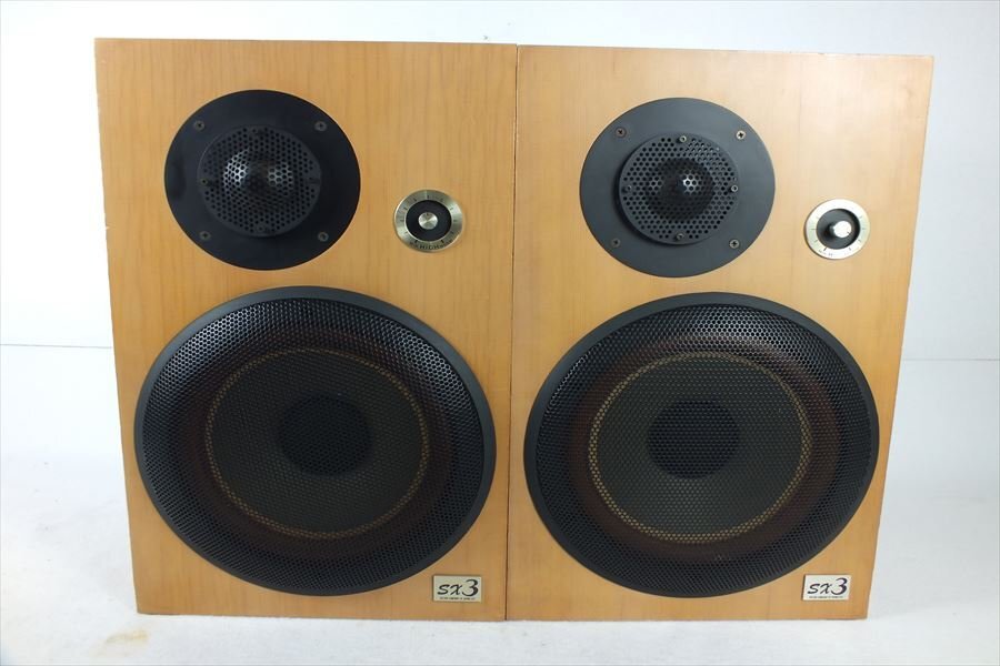 中古】Victor SX-L3 スピーカー ペア スタンド付 ビクター
