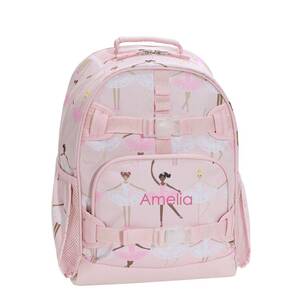新品! ポッタリーバーン バレリーナ リュックサック ピンク L ラージ 7-14歳用 バレエ バックパック ダンス レッスン カバン Pottery Barn