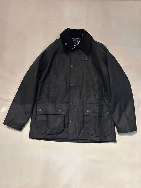 新品未使用 Barbour バブアー BEDALE ワックス コットン ブルゾン(レギュラーフィット) サイズ36 ビデイル