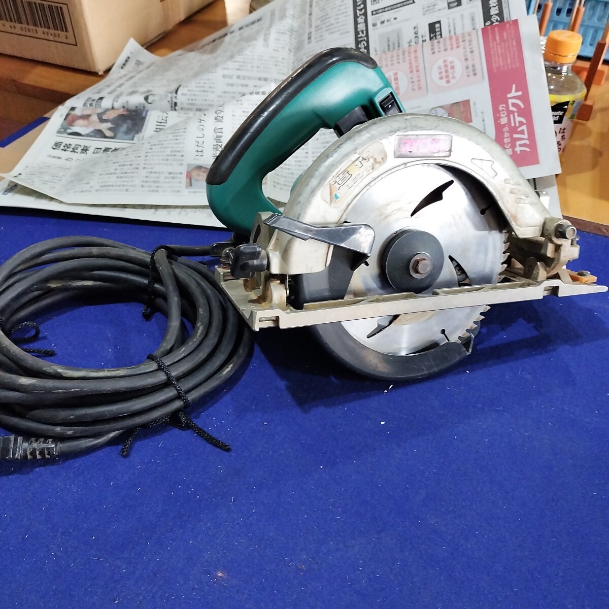 ☆中古品☆HITACHI 日立工機 190㎜ 卓上スライド丸のこ C7FS ダストバッグ付き 丸ノコ 電動工具 81525 | フリマアプリ ラクマ