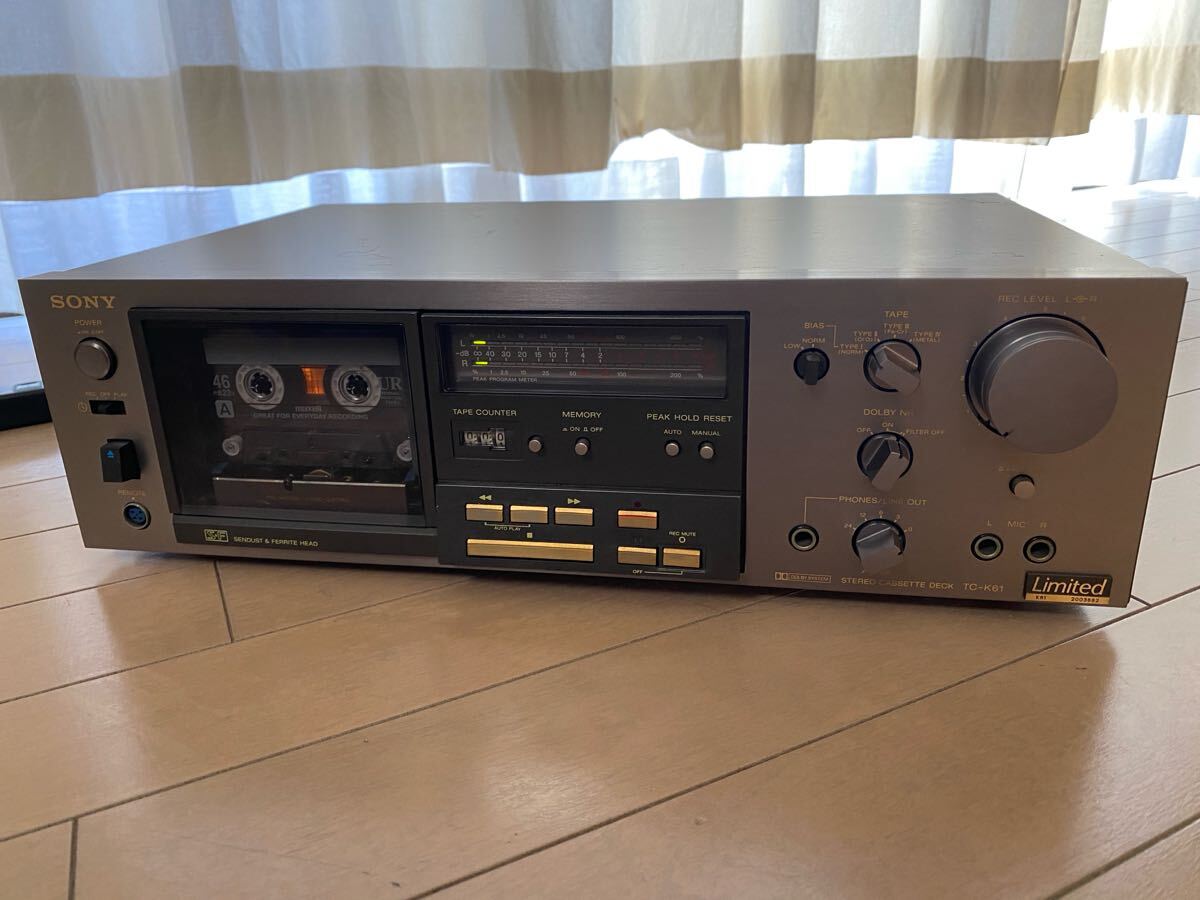 Yahoo!オークション -「sony tc-k61」の落札相場・落札価格 Yahoo!オークション -「sony tc-k61」の落札相場・落札価格