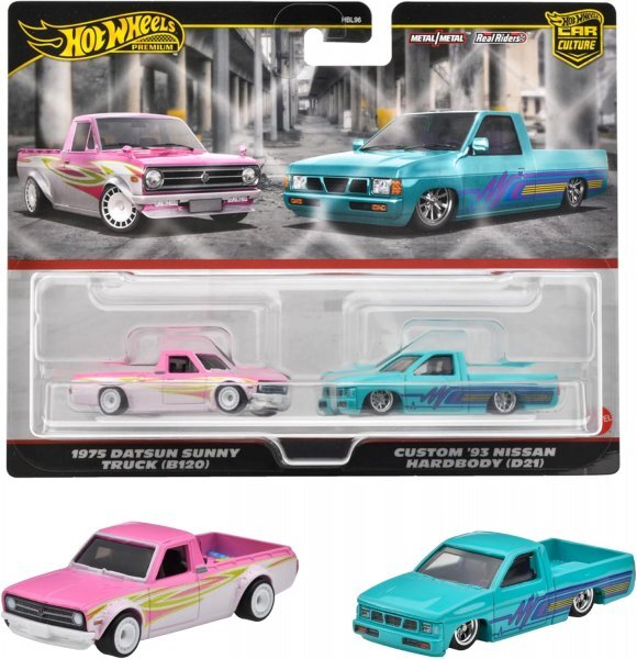 Hot Wheels D21 3台セット