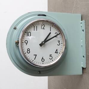 シチズン 両面時計 CITIZEN 掛時計 クオーツ交換済み インダストリアル 公共施設 駅舎 船舶 -317