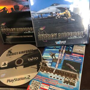 【プレステ2 エナジーエアフォース エイムストライク!】PS2 航空 TAITO【25/02 TY】