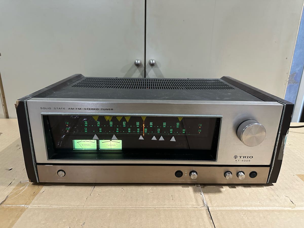 TRIO FM AM tuner KT-4005 | eBay
