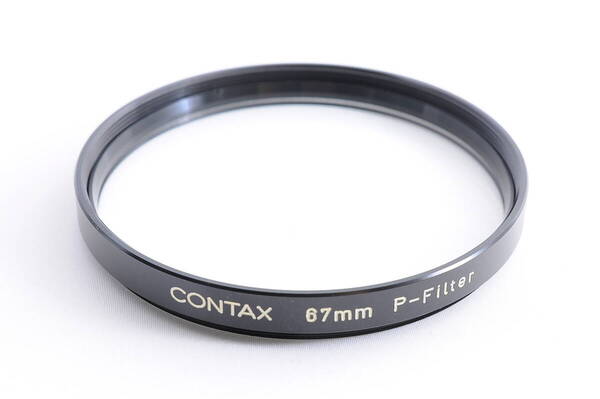 コンタックス CONTAX 67mm P-Fiter カメラ レンズ フィルター @3820