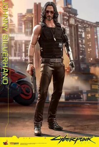 ホットトイズ VGM47 サイバーパンク2077 ジョニー・シルヴァーハンド 1/6 フィギュア キアヌ・リーブス Keanu Reeves