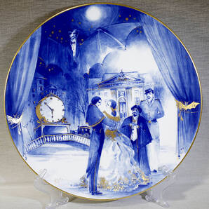 【極美品1級品】マイセン こうもり 2007年 イヤープレート 金彩